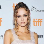 Lily Rose Depp enhances her angelic face with a very sophisticated