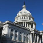 Lively moments in the US Congress building The person who