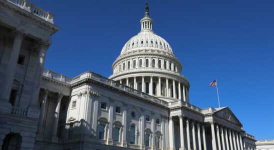 Lively moments in the US Congress building The person who