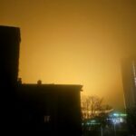 Local residents of Galgenwaard report light pollution due to yellow