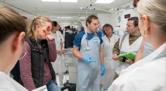 Major exercise with collapsed parking garage at UMC Utrecht emergency