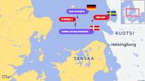 More warships arrived near the Chinese ship in the Kattegat