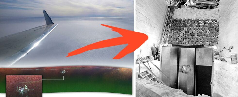 Nasa found nuclear weapons base hidden under the ice in