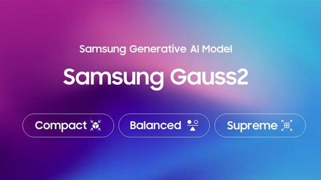 New artificial intelligence model Samsung Gauss2 announced