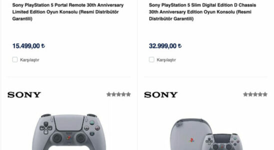 New stocks arrived in Turkey for PlayStation 30th anniversary package