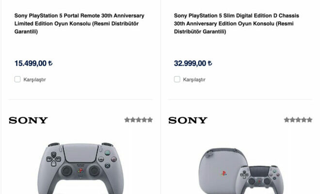 New stocks arrived in Turkey for PlayStation 30th anniversary package