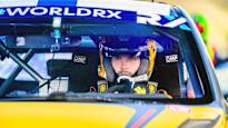 Niclas Gronholm second in the rallycross World Series race