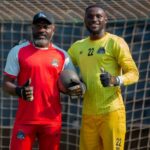 Nigerian goalkeeper Suleman Shaibu scores a double with TP Mazembe