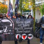 No extreme right but a counter demonstration in Baarn