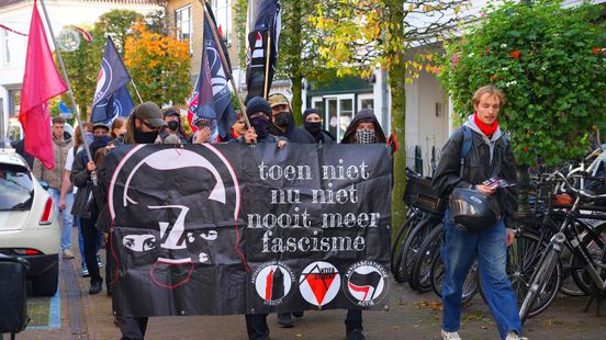 No extreme right but a counter demonstration in Baarn