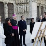 One week before its reopening Notre Dame de Paris unveiled during