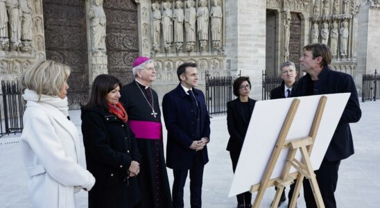 One week before its reopening Notre Dame de Paris unveiled during