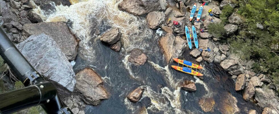 Paddler got stuck had to be amputated in the