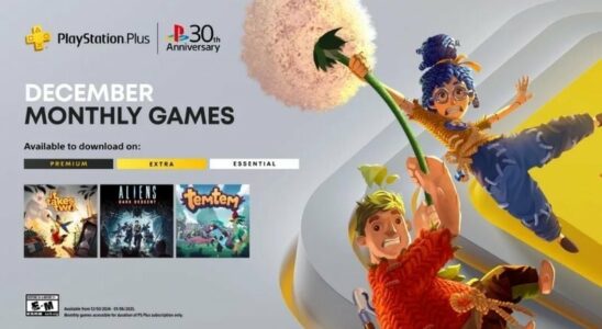 PlayStation Plus December 2024 Games Announced