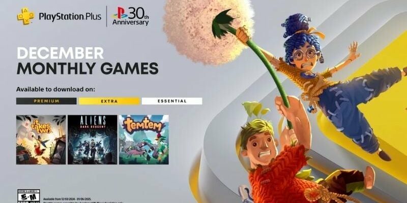 PlayStation Plus December 2024 Games Announced