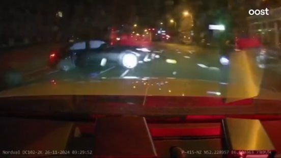 Police film insane chase from Utrecht to Enschede