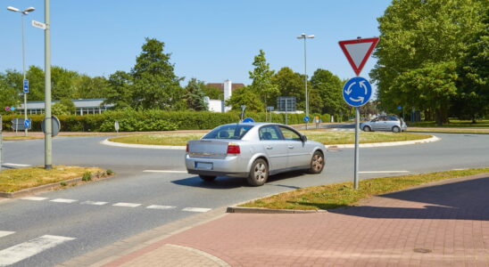 Practical for making traffic easier and safer roundabouts have replaced