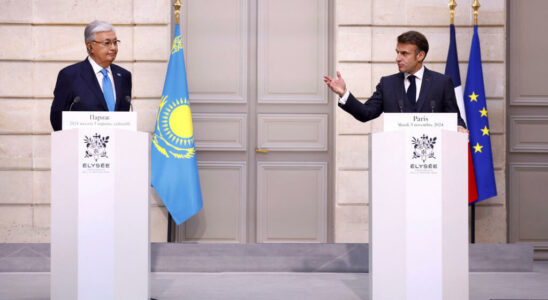 President Macron offers his Kazakhstan counterpart French aid on civil