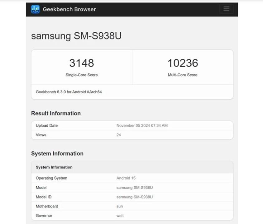 Samsung Galaxy S25 Ultra Performance Results Revealed