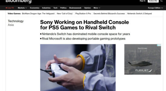 Sony is reportedly developing a new console 1st ru