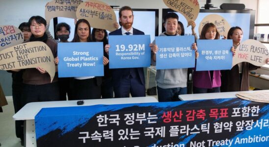 South Korea major contributor to plastic pollution according to Greenpeace