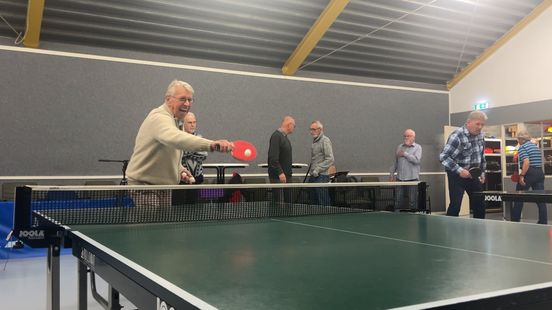 Table tennis keeps Woerdens over 65s young and fit