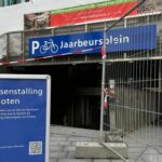 The Jaarbeursplein bicycle shed will remain closed for the time