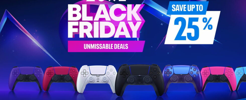 The PS5 controller is on sale everywhere for Black Friday