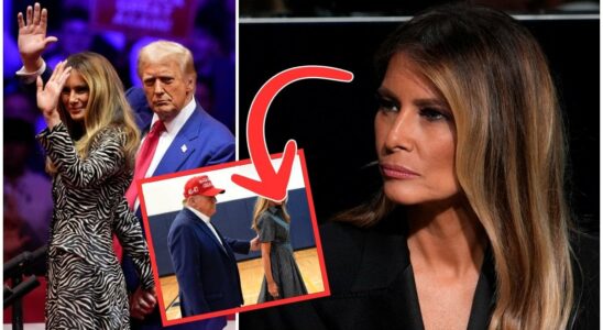 The new photos of Melania Trump confuse Is she ashamed