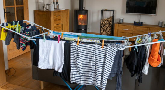 This habit of drying laundry in winter is a bad