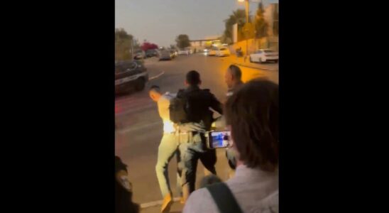 Video Franco Israeli diplomatic incident in Jerusalem two French gendarmes arrested