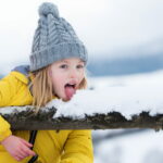 What is the risk for my child from eating snow