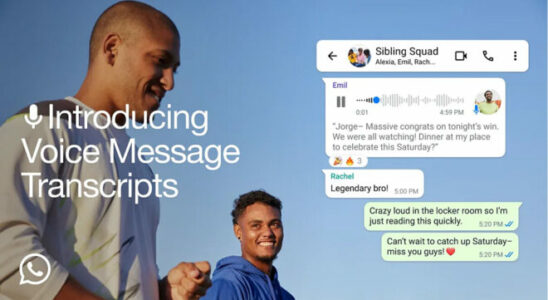 WhatsApp starts transcribing voice messages