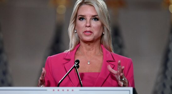 Who is Pam Bondi chosen by Donald Trump to replace