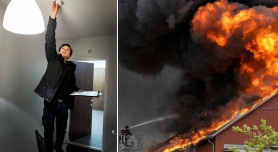 You should never install a smoke alarm here