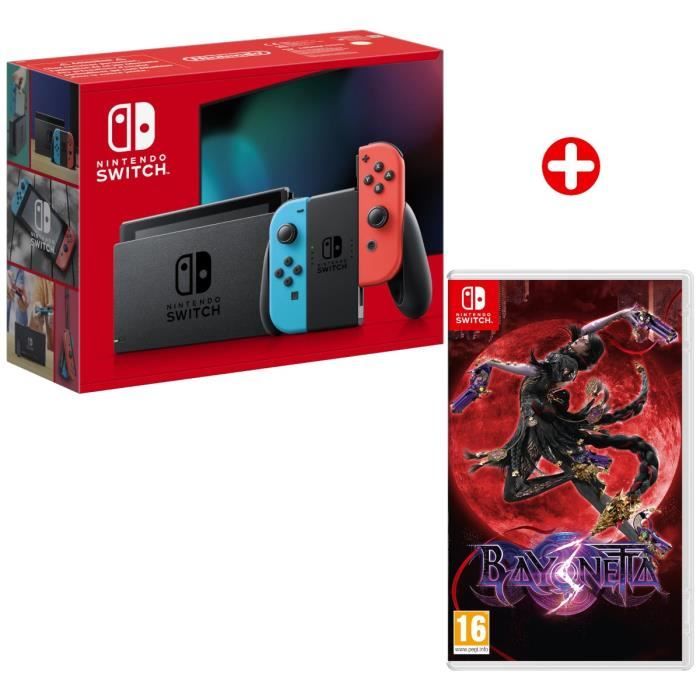 Nintendo Switch + Bayonetta 3 Bundle