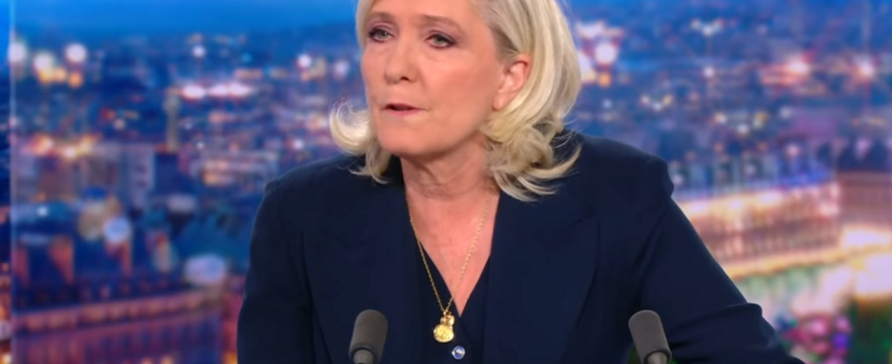 after the requisitions against her Marine Le Pen believes that