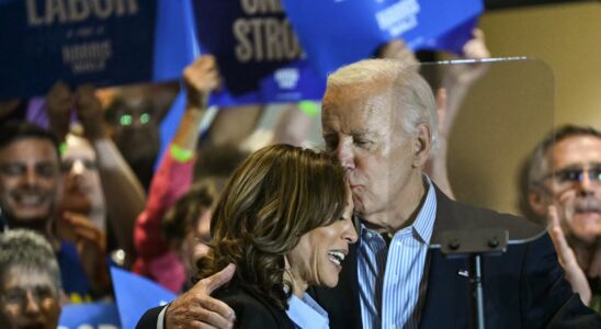 after the results of the American election Joe Biden salutes