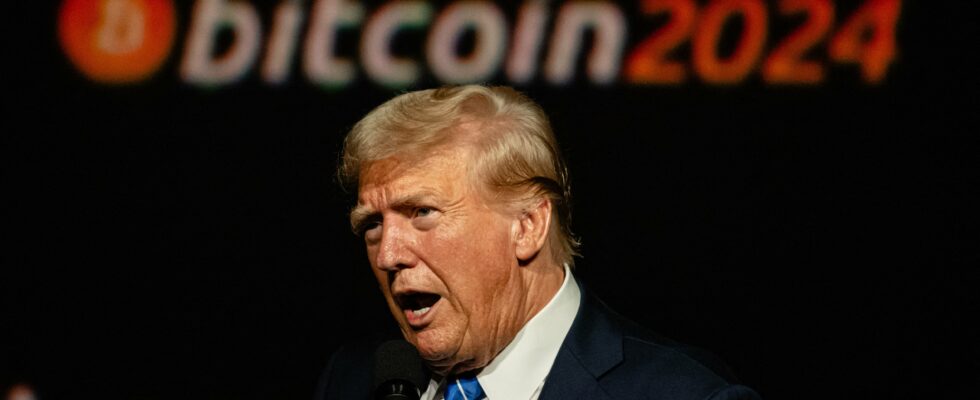 an election which caused the dollar and bitcoin to soar