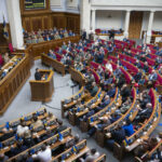 kyiv Parliament deserted following threat of Russian attack