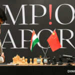 surprise victory for Ding against Gukesh at the start of