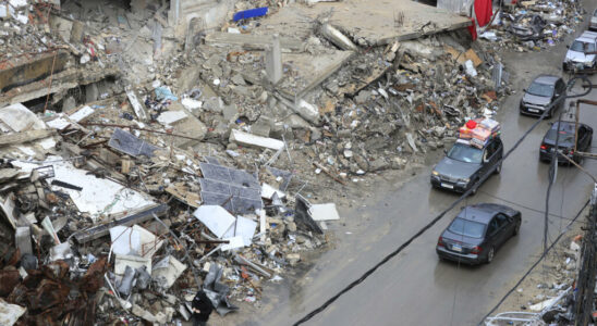 the town of Nabatieh devastated by Israeli bombings heals its