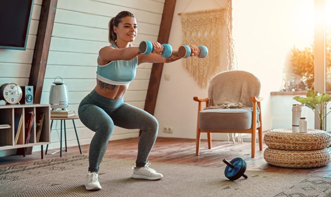 woman doing sports