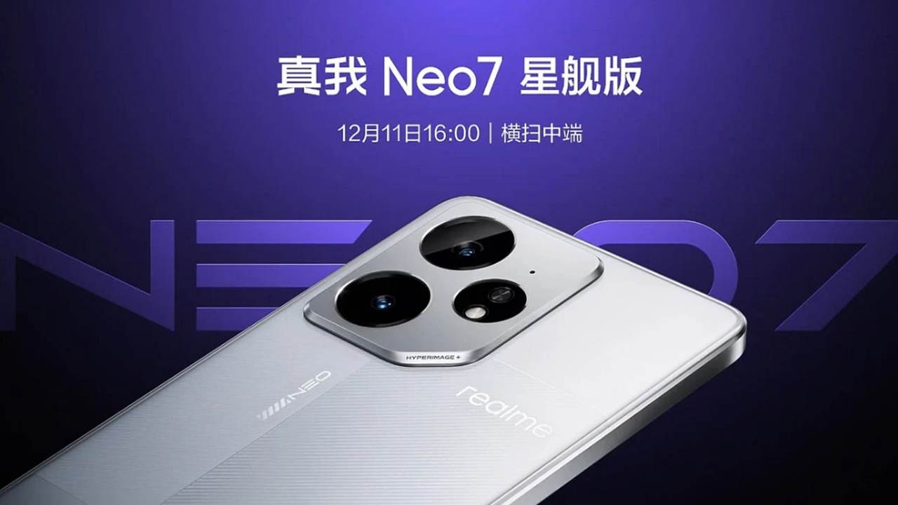 1733954401 278 Realme Neo 7 Features Introduced Comes with 7000 mAh Battery