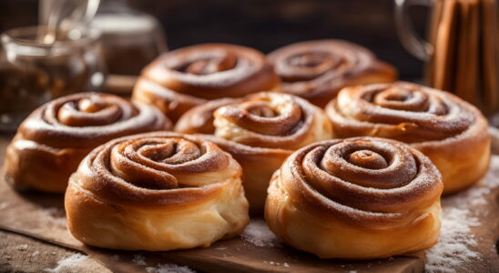 5 ingredients are enough this is the quickest cinnamon roll