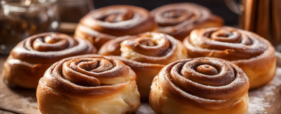 5 ingredients are enough this is the quickest cinnamon roll