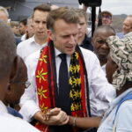 70 of residents seriously affected Macron arrested upon his arrival