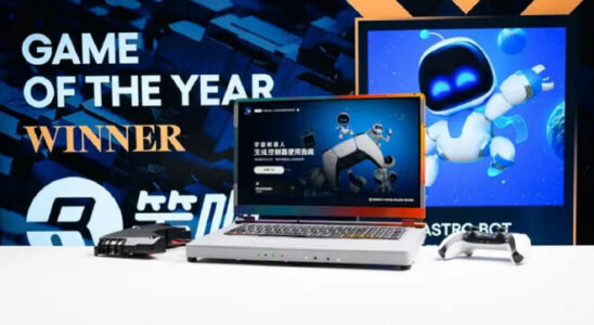 A PlayStation 5 in laptop form was prepared in China