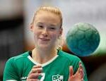 A historic moment in the Handball League Johanna Hilli crossed