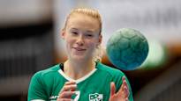 A historic moment in the Handball League Johanna Hilli crossed